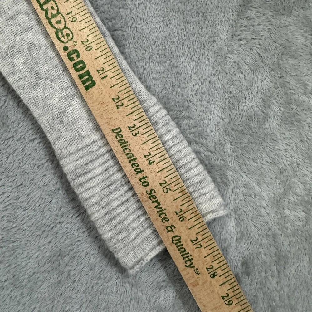 Banana Republic Sweater Womens M Ivory Alpaca Merino Wool Blend Roll Neck Ribbed
